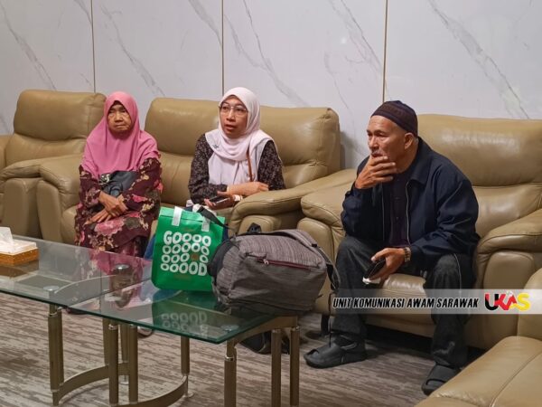 Waris Dr Ainul tiba di Miri