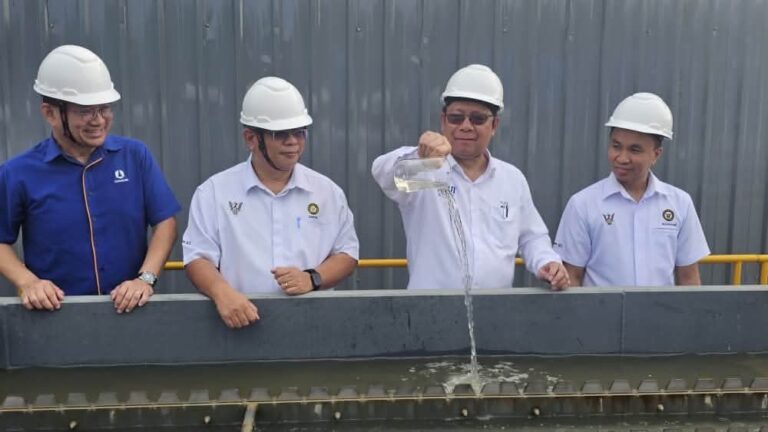 Projek Sistem Rawatan Air perkukuhkan bekalan di Sebangan