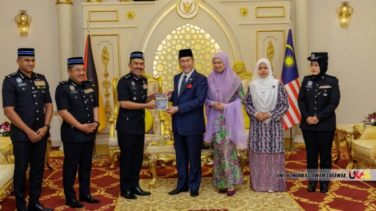 TYT Sarawak terima kunjungan perpisahan Pesuruhjaya Polis Sarawak