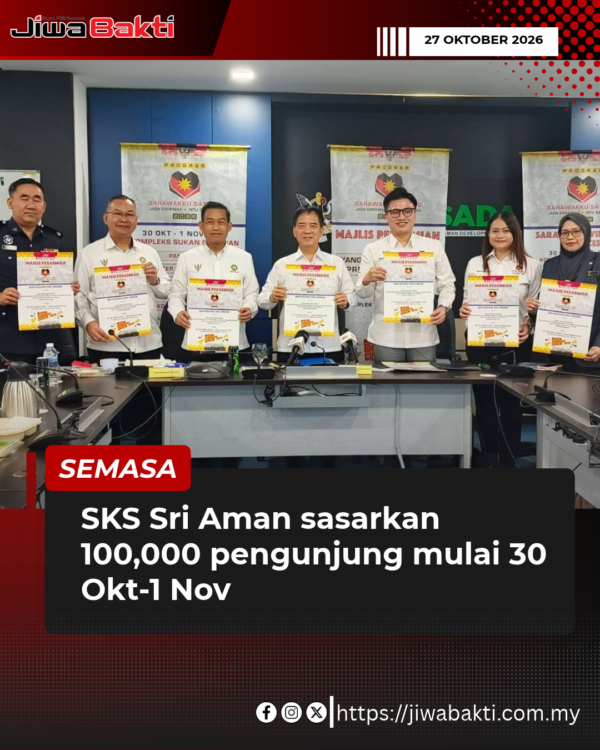 SKS Sri Aman sasarkan 100,000 pengunjung mulai 30 Okt-1 Nov