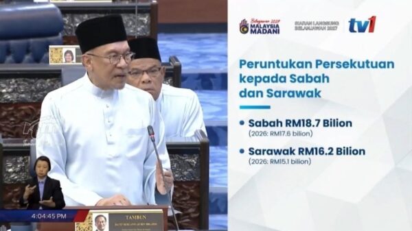 Belanjawan 2027: Sarawak terima peruntukan RM16.2 bilion, tertinggi setakat ini
