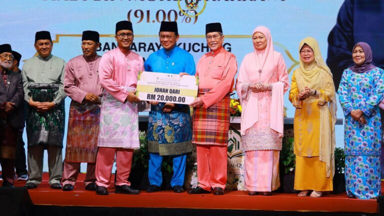 Hadi Mohd Sharkawi johan Tilawah Al-Quran Bandaraya Se-Borneo 2026